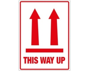 This Way Up Stickers